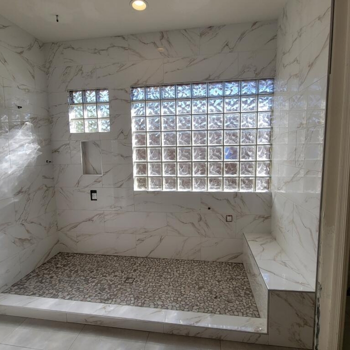 Shower remodel project